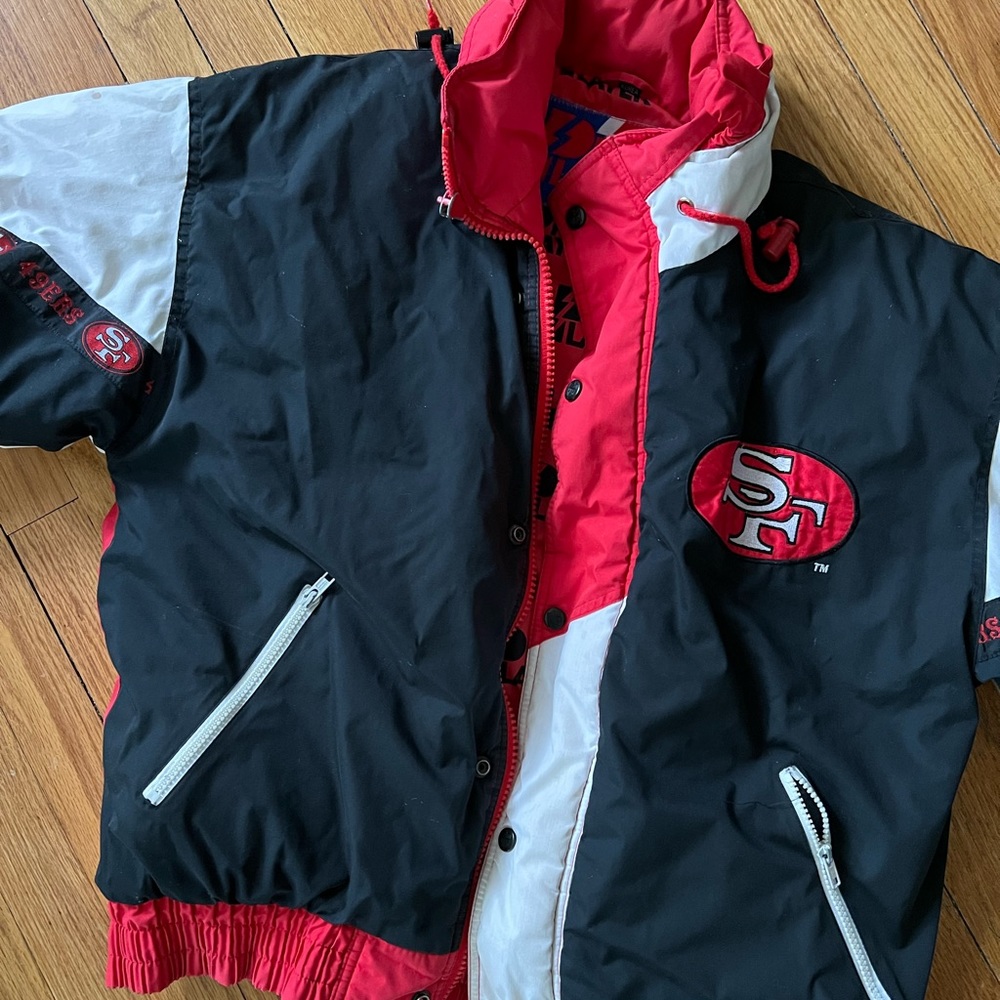 San Francisco 49ers Vintage 90s Pro Player Jacket